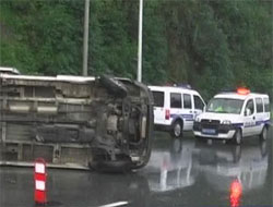 Trafik Kazası : 2 yaralı