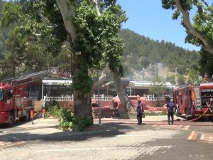 Kahramanmaraş’ta Sosyal Tesis Yangını