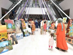 Açem’li Annelerin El Emeği Ürünleri Sergileniyor