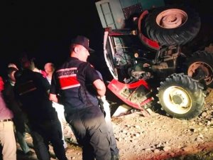 Adıyaman’da Traktör Devrildi: 1 Yaralı