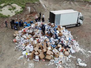 Piyasa Değeri 15 Milyon Tl Hepsi Böyle İmha Edildi