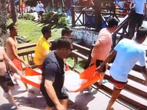 Denizde Kalp Krizi Ve Sonrası Kameralara Yansıdı