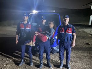Manisa’da Kaybolan Çocuğu Jandarma Buldu