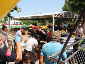 3 Çocuğun Lunaparkta Ölümden Döndüğü Anlar Kamerada
