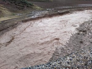 Nallıhan’da Dereler Taştı, Tarım Arazileri Su Altında Kaldı