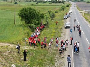 Atatürk Ve İ̇stiklal Yolu’nda Yürüyüşçüler Seydiler’e Ulaştı