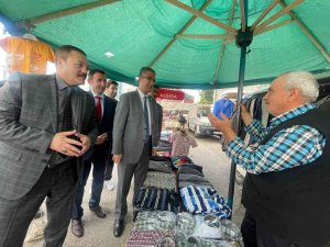 Mhp Den Pazar Esnafına Ziyaret
