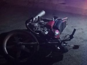 Manisa’da Motosiklet Yaban Domuzuna Çarptı: 1 Yaralı