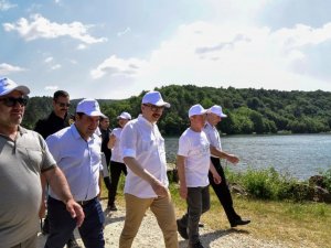 Küçük Elmalı Göletinde Çevre Yürüyüşü Yapıldı