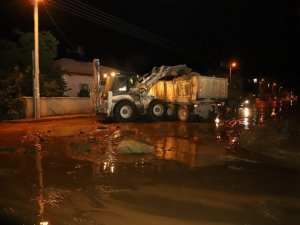 Erzincan’da Yaşanan Sel Felaketinin Ardından Başlayan Temizlik Çalışmaları Sürüyor