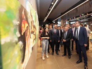 Kursiyerlerin Sanat Eserleri Görücüye Çıktı