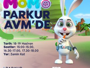 Akıllı Tavşan Momo Parkur Avm’ye Geliyor