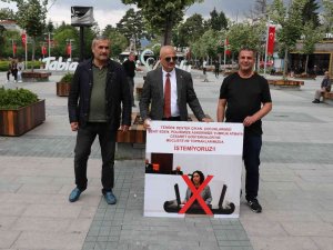 Polise Yumruk Atan Hdp’li Vekil Aydemir, Bolu’da Protesto Edildi