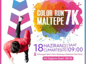 Maltepe Belediyesi’nden ‘Color Run Maltepe 7k Koşusu’