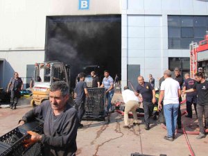 Kocaeli’de Geri Dönüşüm Fabrikasında Yangın