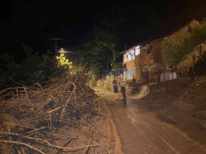 Ordu’da Sağanak: Bazı Evleri Su Bastı