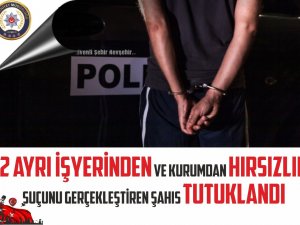 İ̇ş Yeri Faresi Polisten Kaçamadı