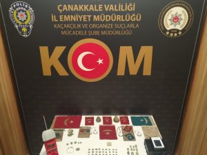 Çanakkale’de Tarihi Eser Operasyonu