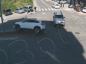 Ordu’daki Trafik Kazaları Şehir Kameralarında