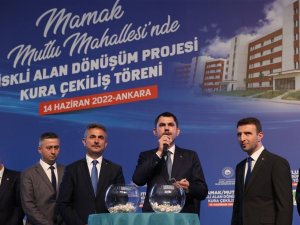 Bakan Kurum: “Mamak’a Donatıları, Parkları, Bahçeleriyle Toplamda 15 Bin 696 Konut Kazandırmış Olacağız”