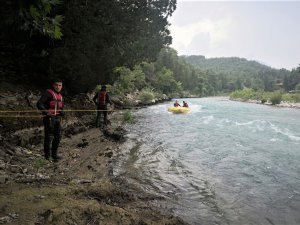 Köprülü Kanyon’da Da Akıntıya Kapılan Asyalı Genç İçin Aramalar Durmaksızın Devam Ediyor