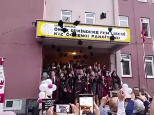 Ömer Derindere Fen Lisesi’nde Mezuniyet Töreni Düzenlendi