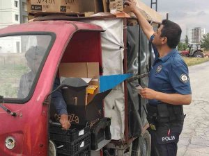 Kayseri’de Hurda Toplayıcılarına Denetim