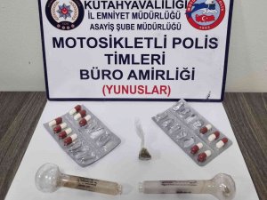 Kütahya’da Durdurulan Araçta Uyuşturucu Ele Geçirildi