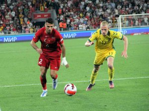 Uefa Uluslar C Ligi: Türkiye: 1 - Litvanya: 0 (İ̇lk Yarı)