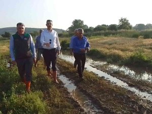 Milletvekili Esgin’den Nilüfer Çaylı’da Sel İncelemesi