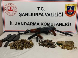 Şanlıurfa’da Uzun Namlulu Silah İle Mühimmat Ele Geçirildi