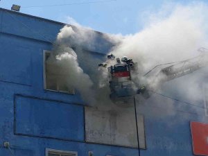 Samsun Gıda Borsası’nda Yangın