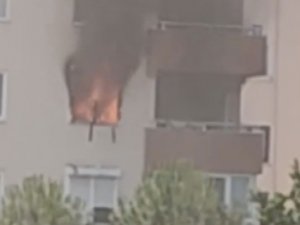 Antalya’da 11 Katlı Apartmanda Yangın