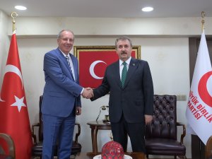 Muharrem İ̇nce’den Bbp Genel Başkanı Destici’ye Ziyaret