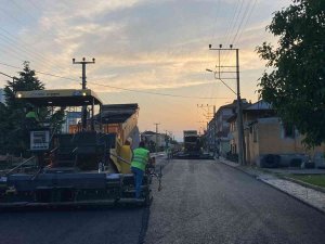 Sabaha Kadar Asfalt Serildi