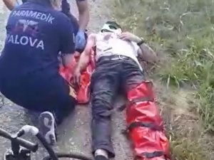 Yalova’da Takla Atan Otomobilde 3 Kişi Yaralı
