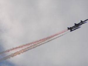 Türk Yıldızları’ndan Amasya Semalarında Nefes Kesen Gösteri