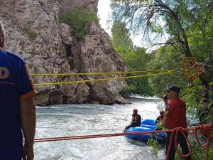 Çayda Akıntıya Kapılan Sağlıkçıyı Arama Çalışmaları 6. Gününde