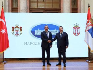 Bakan Çavuşoğlu, Sırbistan Ulusal Meclis Başkanı İ̇vica İle Görüştü