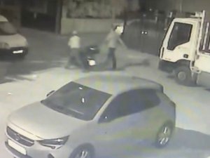 Sancaktepe’de Motosiklet Hırsızlığı Kamerada