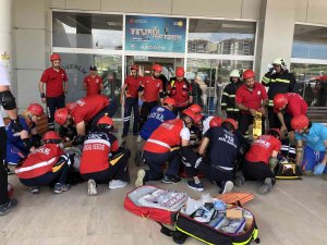 Samsun’da Gerçeğini Aratmayan Tatbikat