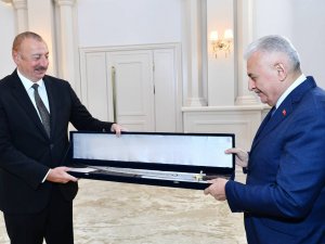 Aliyev, Ak Parti Genel Başkanvekili Yıldırım’ı Kabul Etti