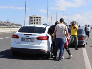 Polisten Kaçan Araç Kovalamaca Sonucu Yakalandı