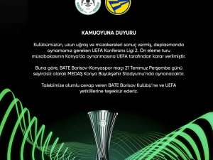Konyaspor’un Bate Borisov Maçı Konya’da Oynanacak