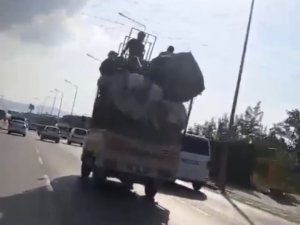 Bursa’da Tehlikeli Taşımacılık