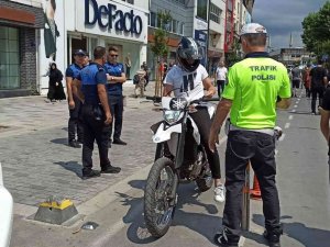 Motosiklet Sürücülerine Sıkı Denetim