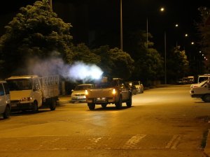 Erzincan’da İlaçlama Ekipleri İş Başında