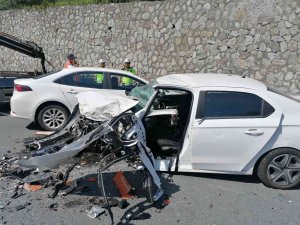 Şerit İhlali Zincirleme Kazaya Sebep Oldu