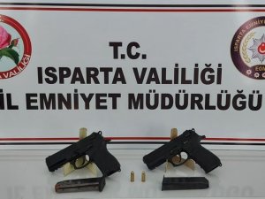 Ruhsatsız Tabancalara El Konuldu