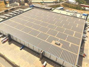 Lojistik Sektörünün En Büyük Çatı Ges Uygulamasına İmza Atıldı